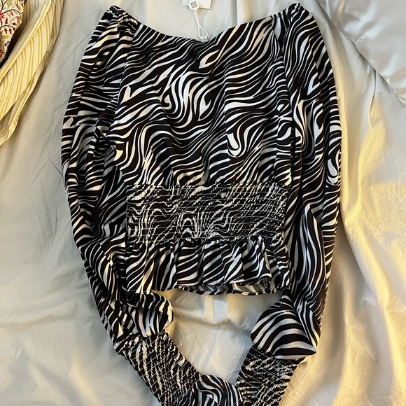 Zebra print top from Nordstrom - Picture 2 of 3